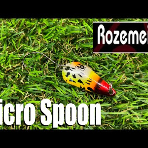 Обзор блесны Rozemeijer Micro Spoon по заказу Fmagazin