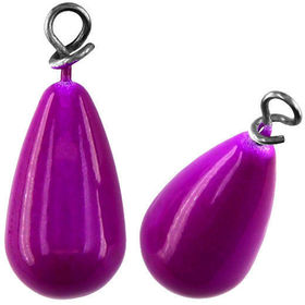 Груз Крашеный Колокол с быстросъемной застежкой (10г) 06-фиолетовый
