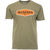 Футболка Simms Logo Frame T-Shirt Military Heather р.L