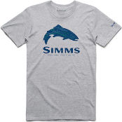 Футболка Simms Fire Hole Trout T-Shirt